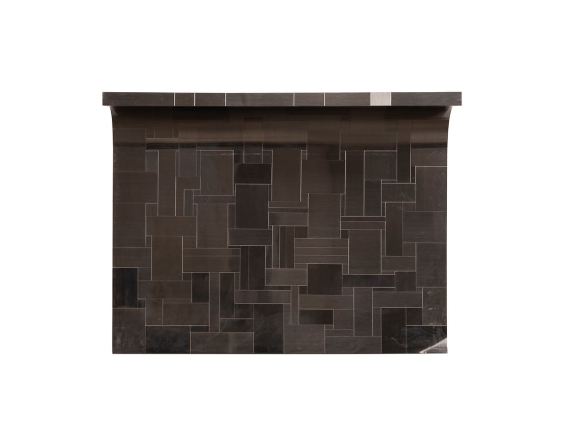 PAUL EVANS 'CITYSCAPE' LIGHTED HEADBOARD, SIGNED (1 of 6)