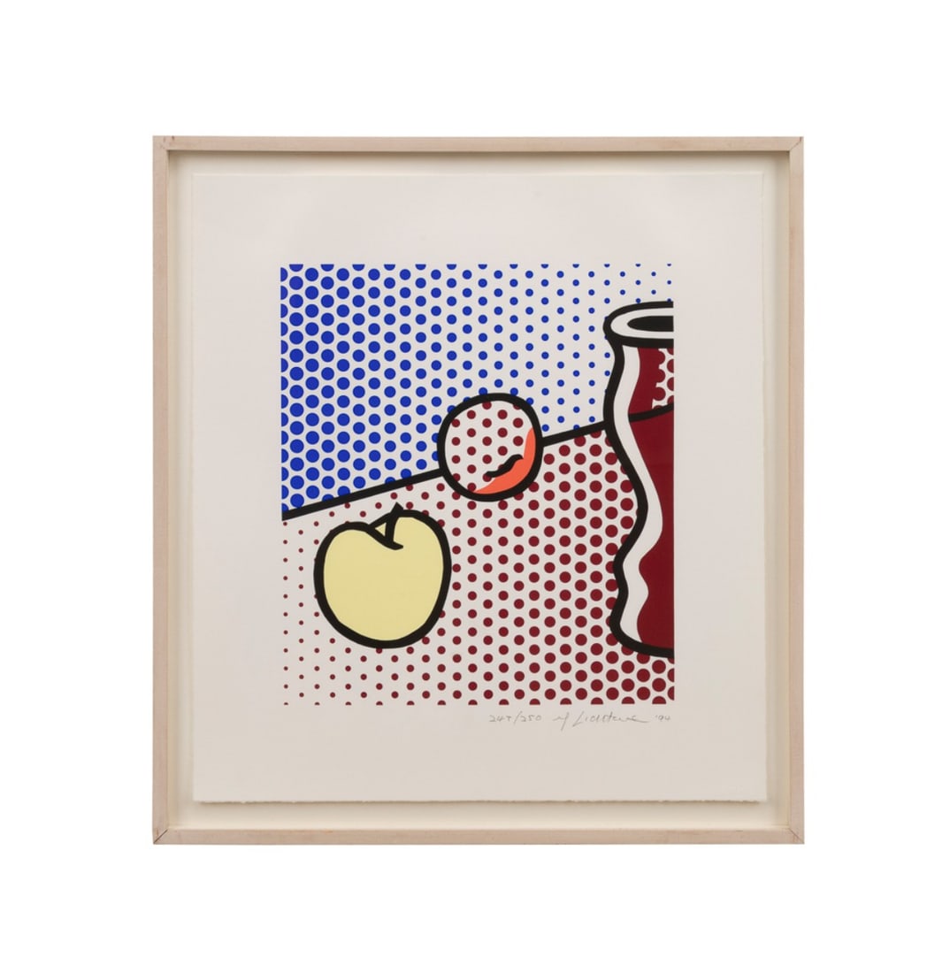ROY LICHTENSTEIN, 'STILL LIFE WITH RED JAR', 1994 (1 of 8)