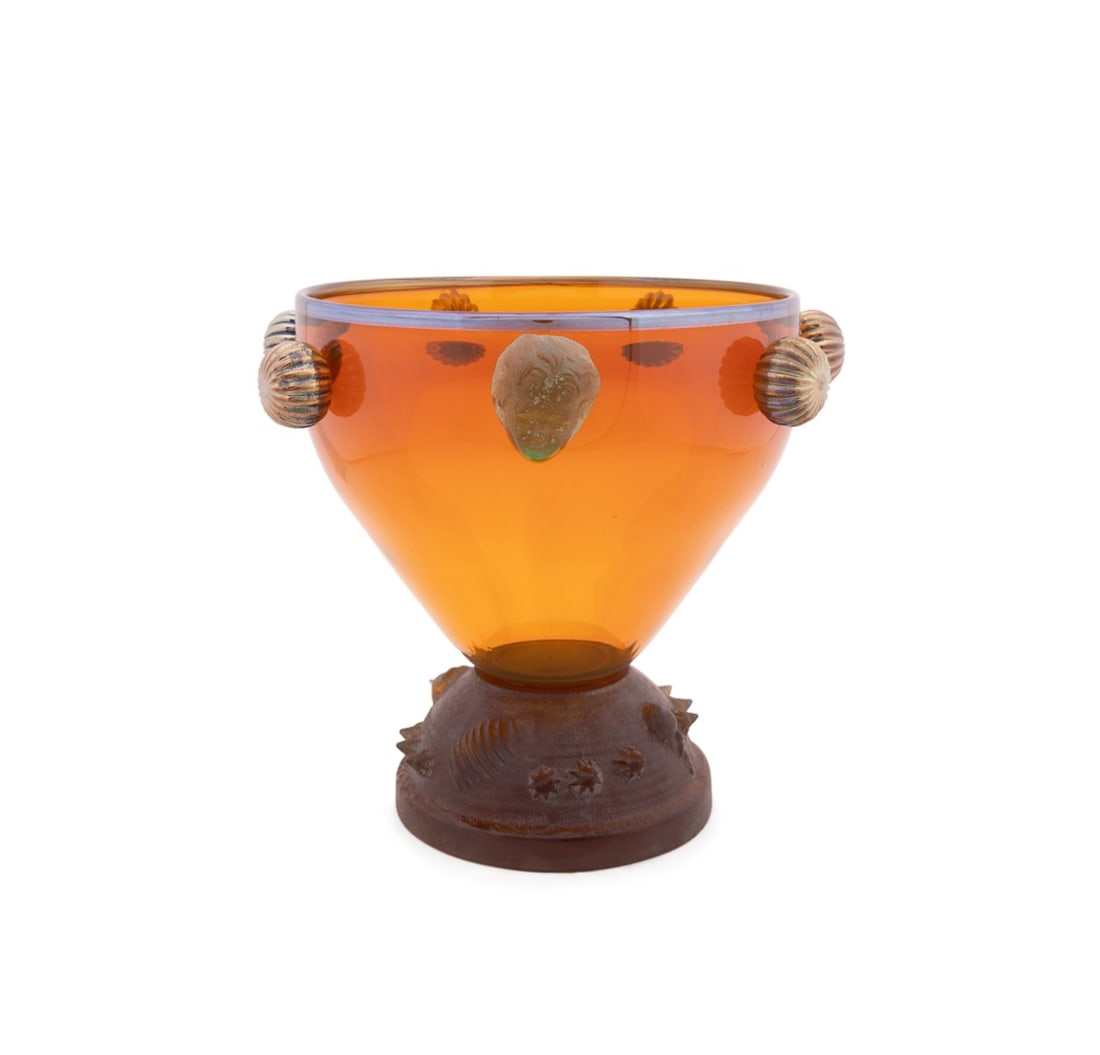 MITCHELL GAUDET, LARGE CENTERPIECE BOWL, C. 1999 (1 of 7)