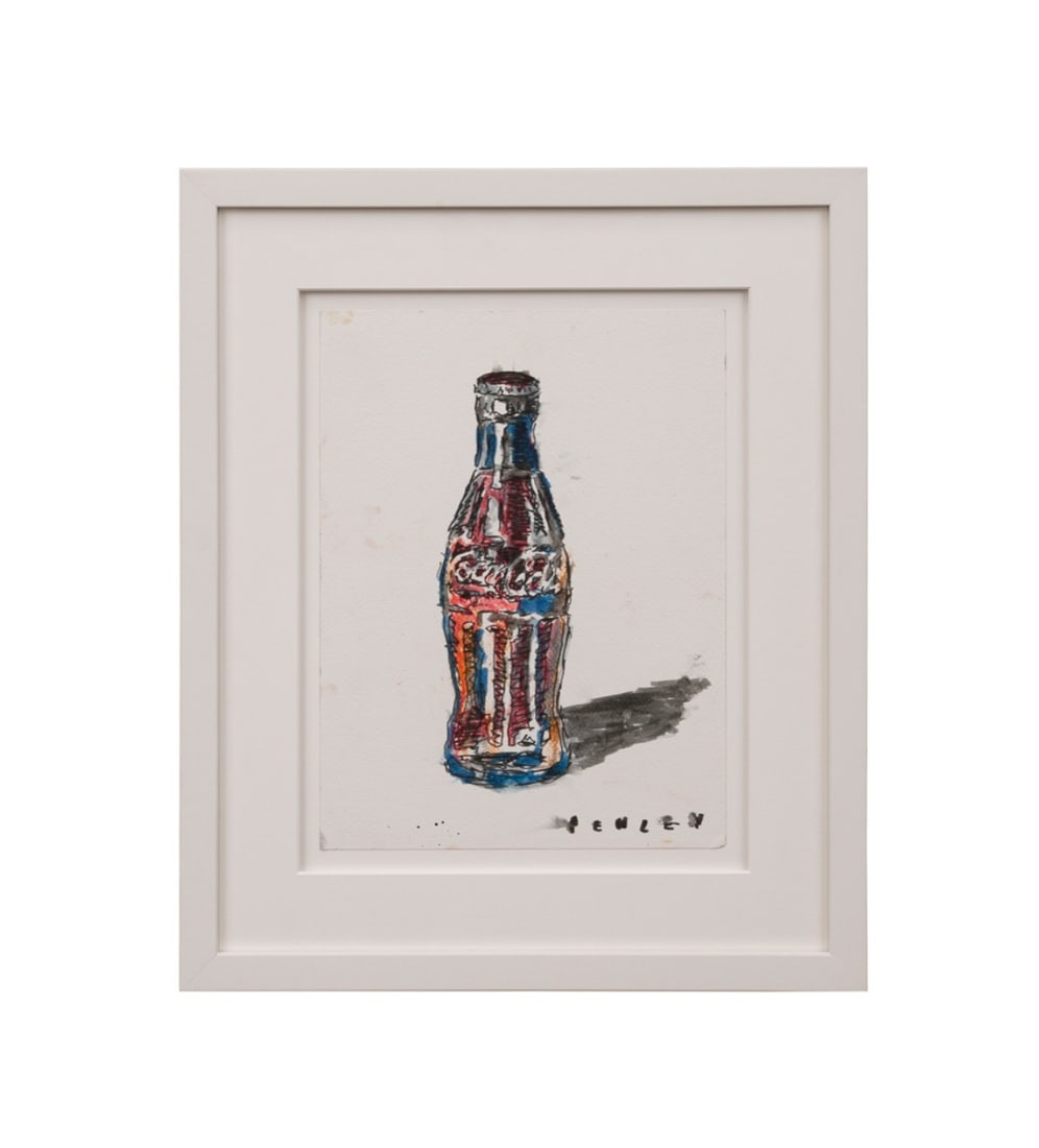 STEVE PENLEY, COCA COLA BOTTLE, WATERCOLOR (1 of 6)