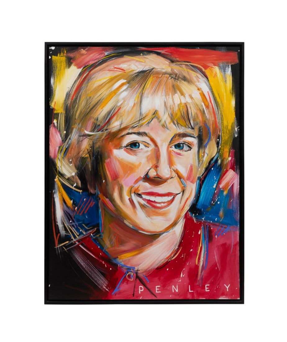 STEVE PENLEY, PORTRAIT OF A BLONDE WOMAN, 21ST C. (1 of 5)