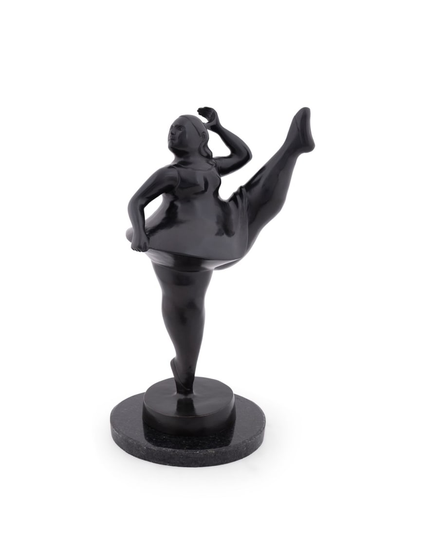 AFTER BOTERO, 'DANCER' BRONZE, 17/50 (1 of 7)