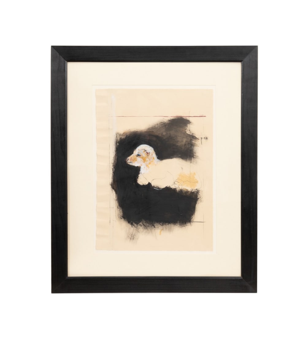 STYLE OF T. MURPHY 'KEEPER' RECUMBENT LAMB, MM/P (1 of 5)