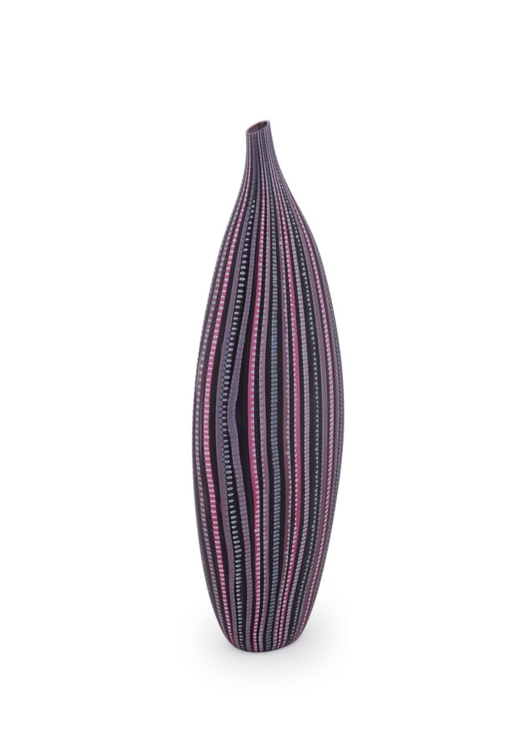 JOANNA BONE, 'HARLEQUIN 1' GLASS VESSEL, 2005 (1 of 8)
