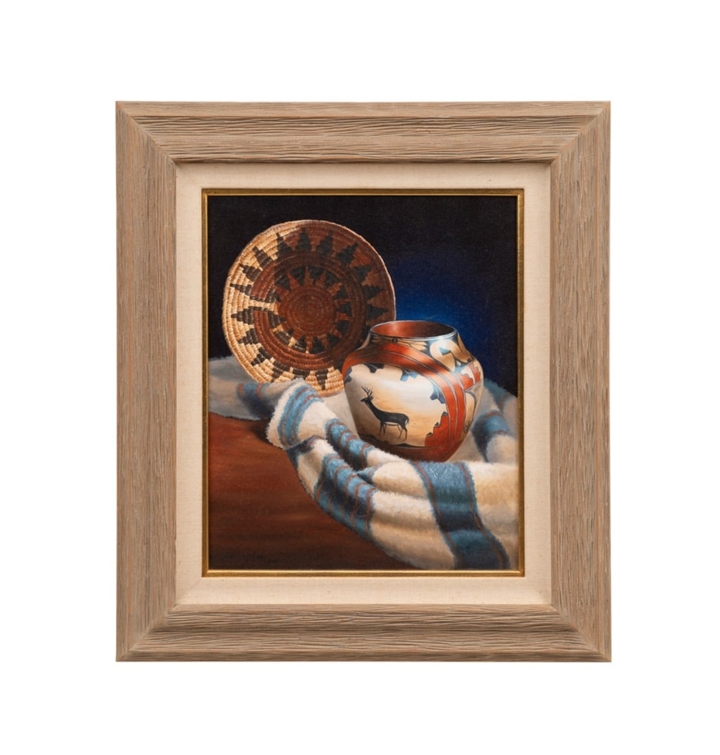 SUE KRZYSTON, 'ARTISTIC TRADITIONS' 1988 O/C (1 of 6)