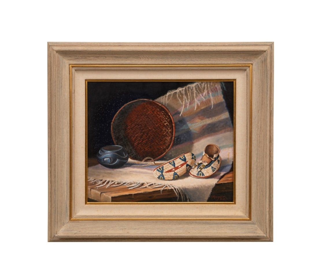 SUE KRZYSTON, 'SKILLS OF THE CENTURIES' 1988 O/C (1 of 7)