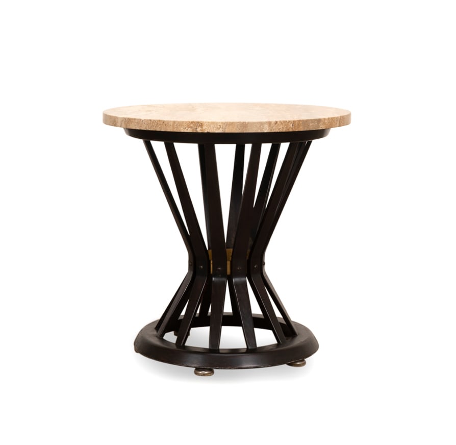 WORMLEY FOR DUNBAR 'SHEAF OF WHEAT' SIDE TABLE (1 of 8)