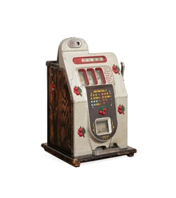 MILLS BLACK CHERRY BELL 10-CENT SLOT MACHINE