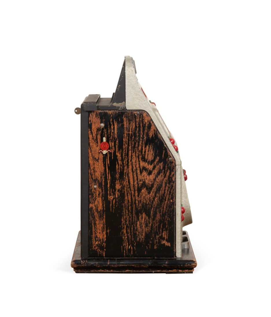 MILLS BLACK CHERRY BELL 10-CENT SLOT MACHINE - 5