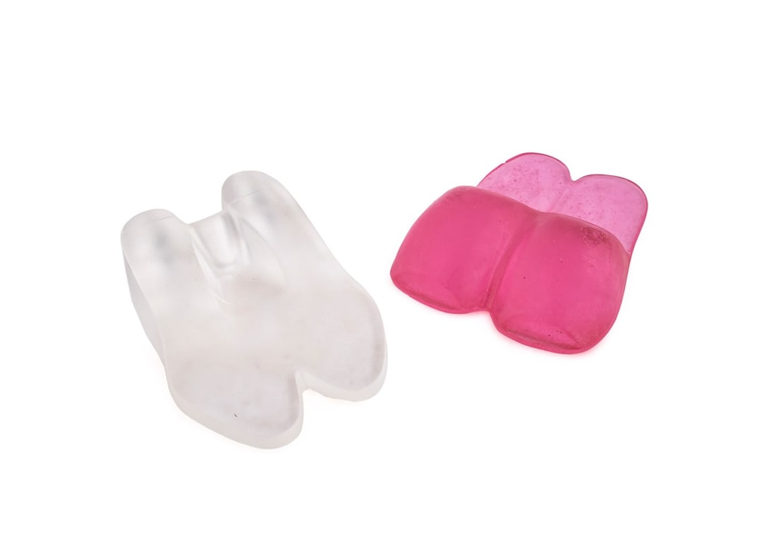 LINDA ROSS, TWO PAIRS OF STUDIO GLASS SHOES, 1999 (1 of 7)