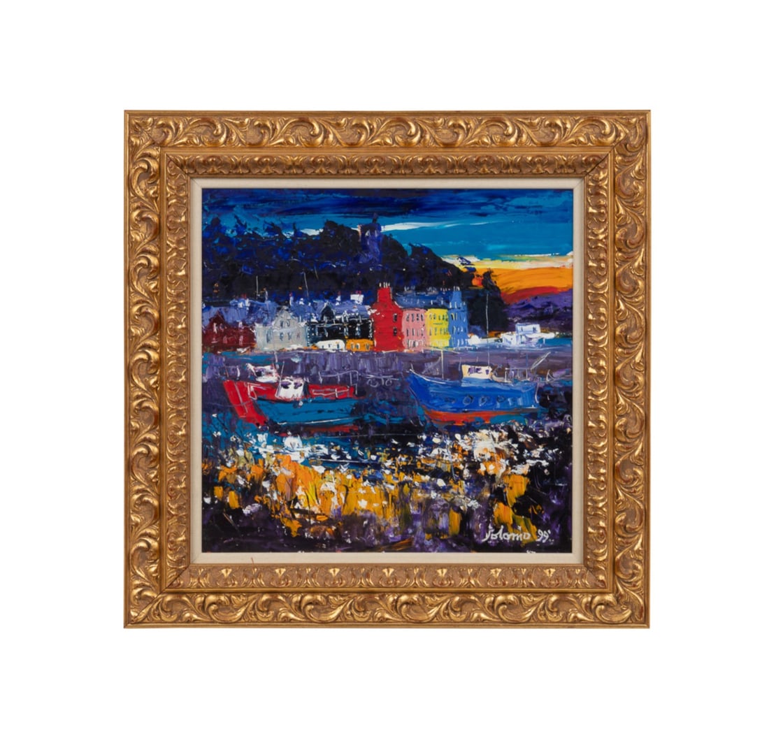 JOHN LOWRIE MORRISON, 'SUNSET & WILD FLOWERS', '99 (1 of 6)