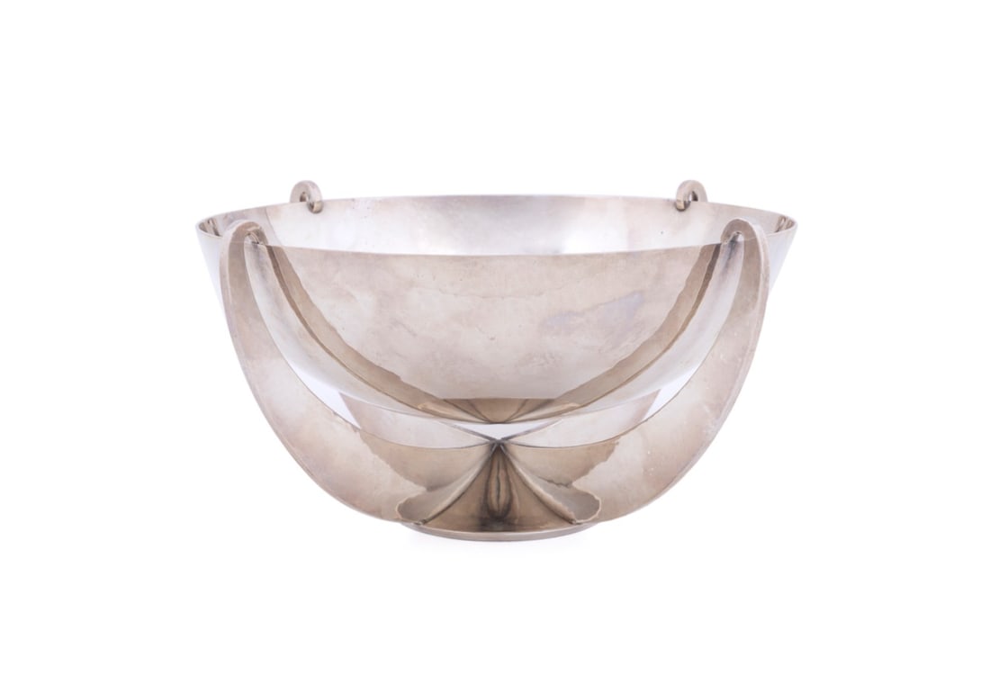GORHAM MID-CENTURY MODERN STERLING SILVER BOWL (1 of 9)