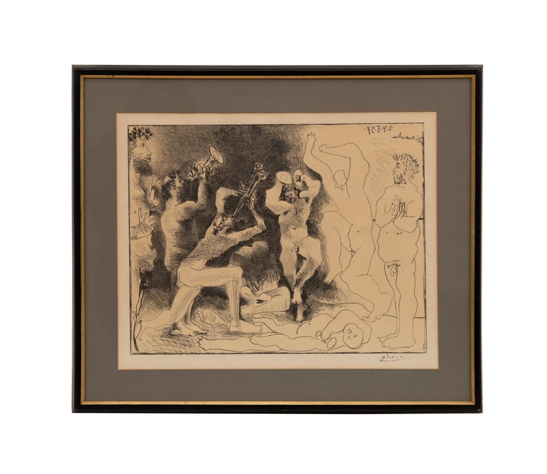 PABLO PICASSO, 'DANCE OF THE FAUNS', 1957, LITHO (1 of 11)