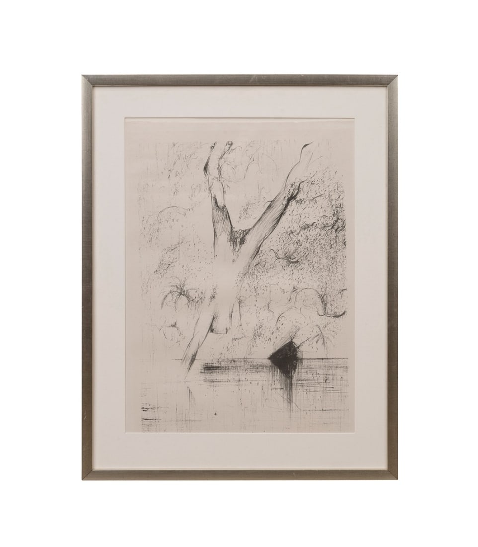 ARTHUR BOYD, 'NARCISSUS DIVING', 1978, LITHOGRAPH (1 of 9)