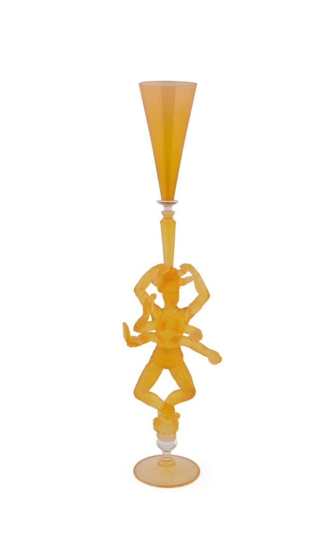 MARY FOX, 'BULLMARKET BODHISATTVA' GOBLET, 2006 (1 of 9)