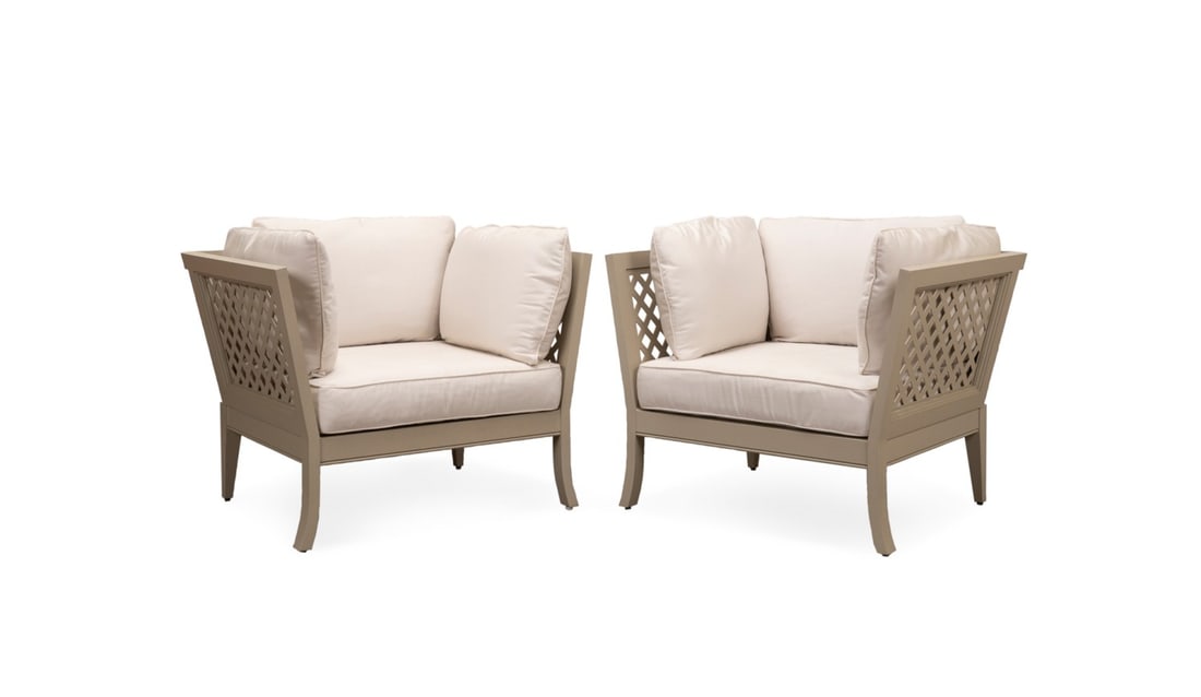 PR, MCKINNON & HARRIS DUVAL-ALEXANDER PATIO CHAIRS (1 of 8)