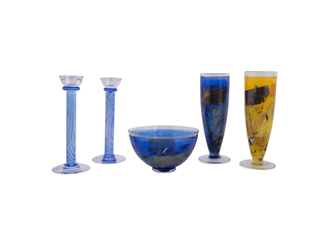 KOSTA BODA, GROUP OF FIVE PCS, VALLIEN & ENGMAN (1 of 12)