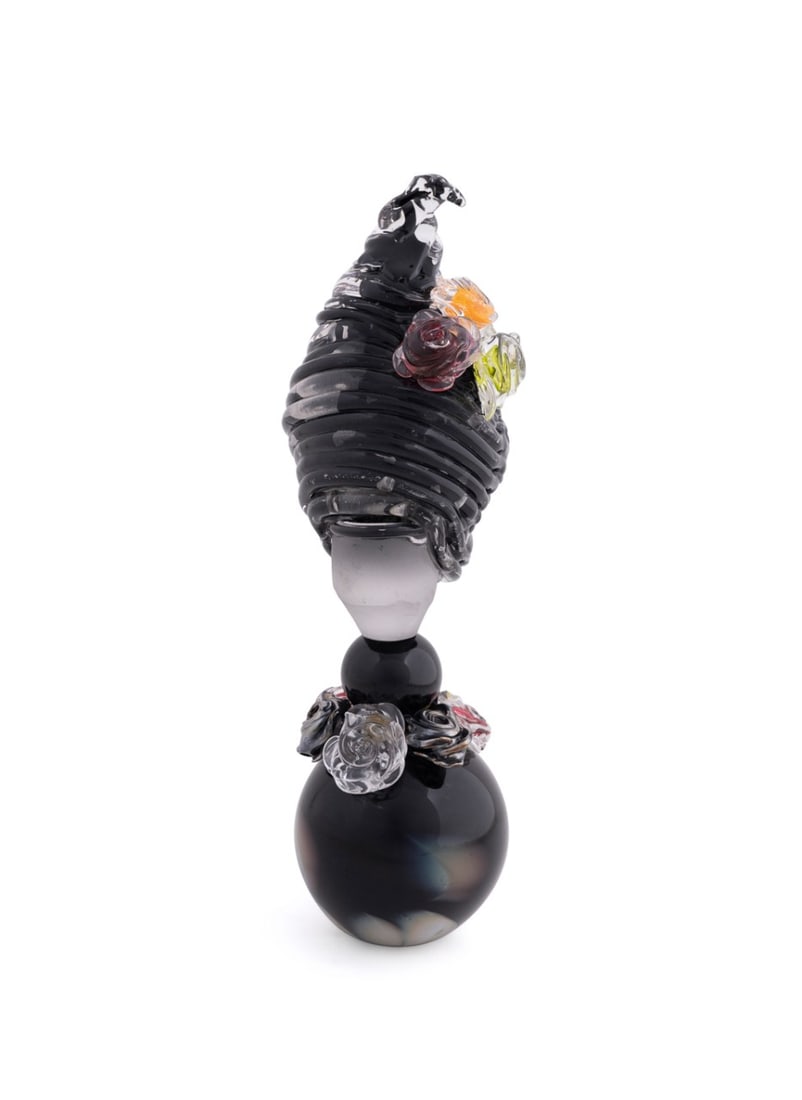 MODERN FIGURAL STUDIO GLASS SCULPTURE (1 of 6)