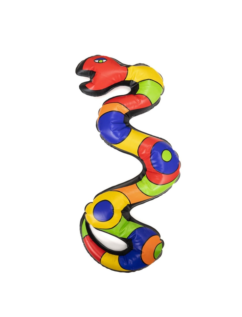 NIKI DE SAINT PHALLE INFLATABLE DOUBLE SIDED SNAKE (1 of 5)