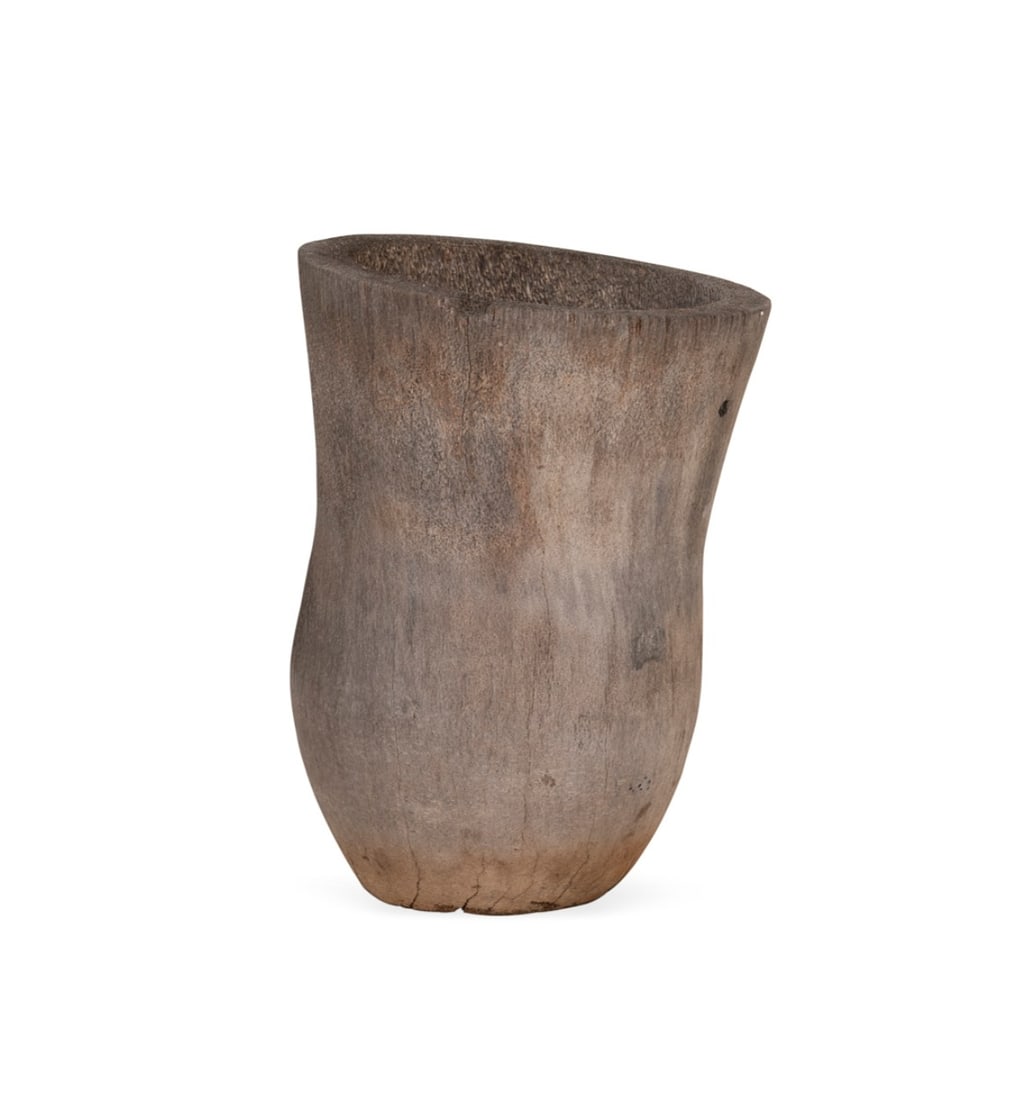 LARGE BALINESE TREE TRUNK PLANTER (1 of 6)