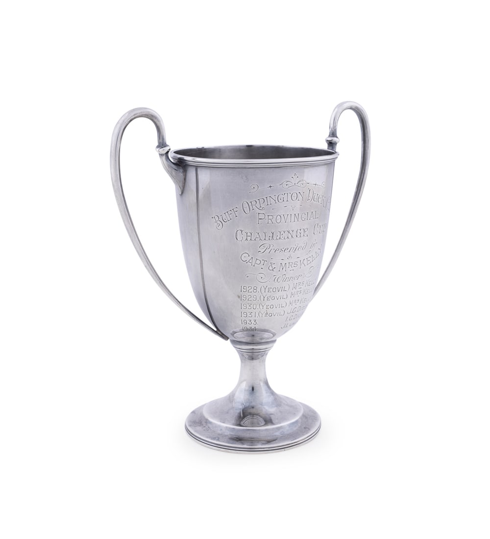 George V Sterling Duck Club Trophy, 1927, English (1 of 9)