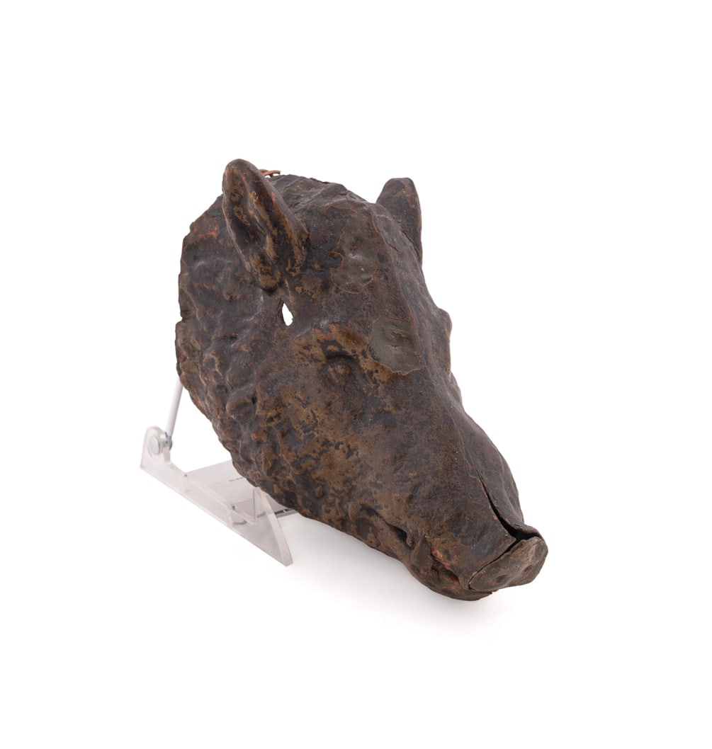 Boar's Head Polychrome Metal Trade Sign (1 of 5)
