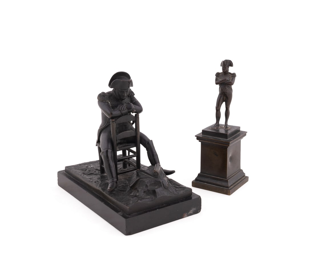 Two Small Grand Tour Napoleonic Bronze Figures (1 of 8)