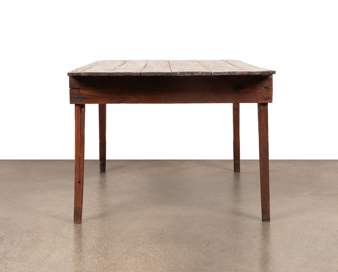 Rustic Farmhouse Pine Table, 19th/20th - 3