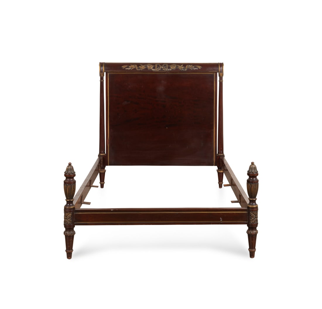 John Widdicomb Directoire Mahogany Twin Bed (1 of 5)