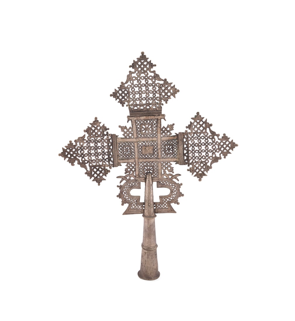 Large Coptic Christian Processional Cross (1 of 7)