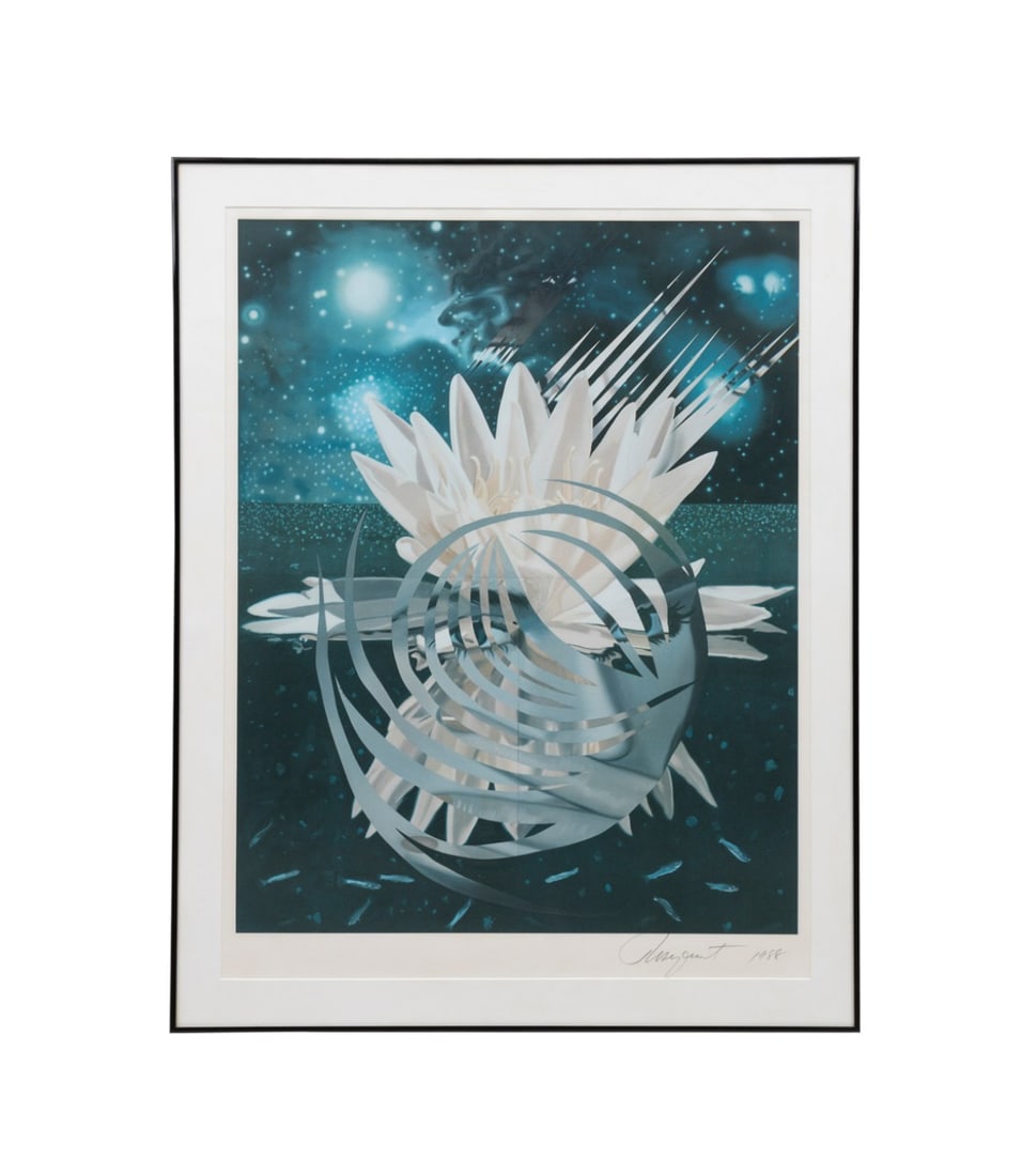 Rosenquist, "Welcome to the Water Planet", 1988 (1 of 5)