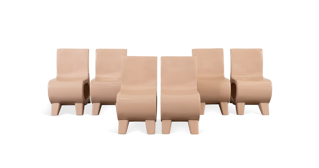 Yilmaz Zenger, Six Space Age Dining Chairs (1 of 6)