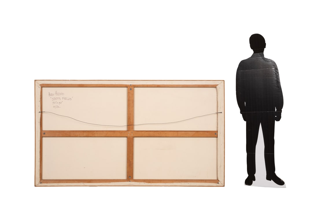 Ben Berns, "Spots Fields", 1982, Large O/C - 2