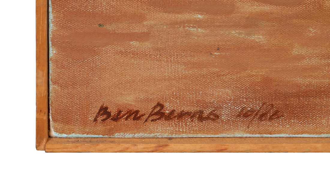 Ben Berns, "Spots Fields", 1982, Large O/C - 3