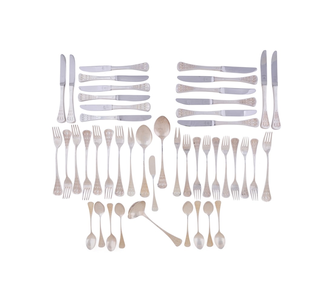 Rosenthal "Romance" Sterling Flatware for 8 (1 of 16)