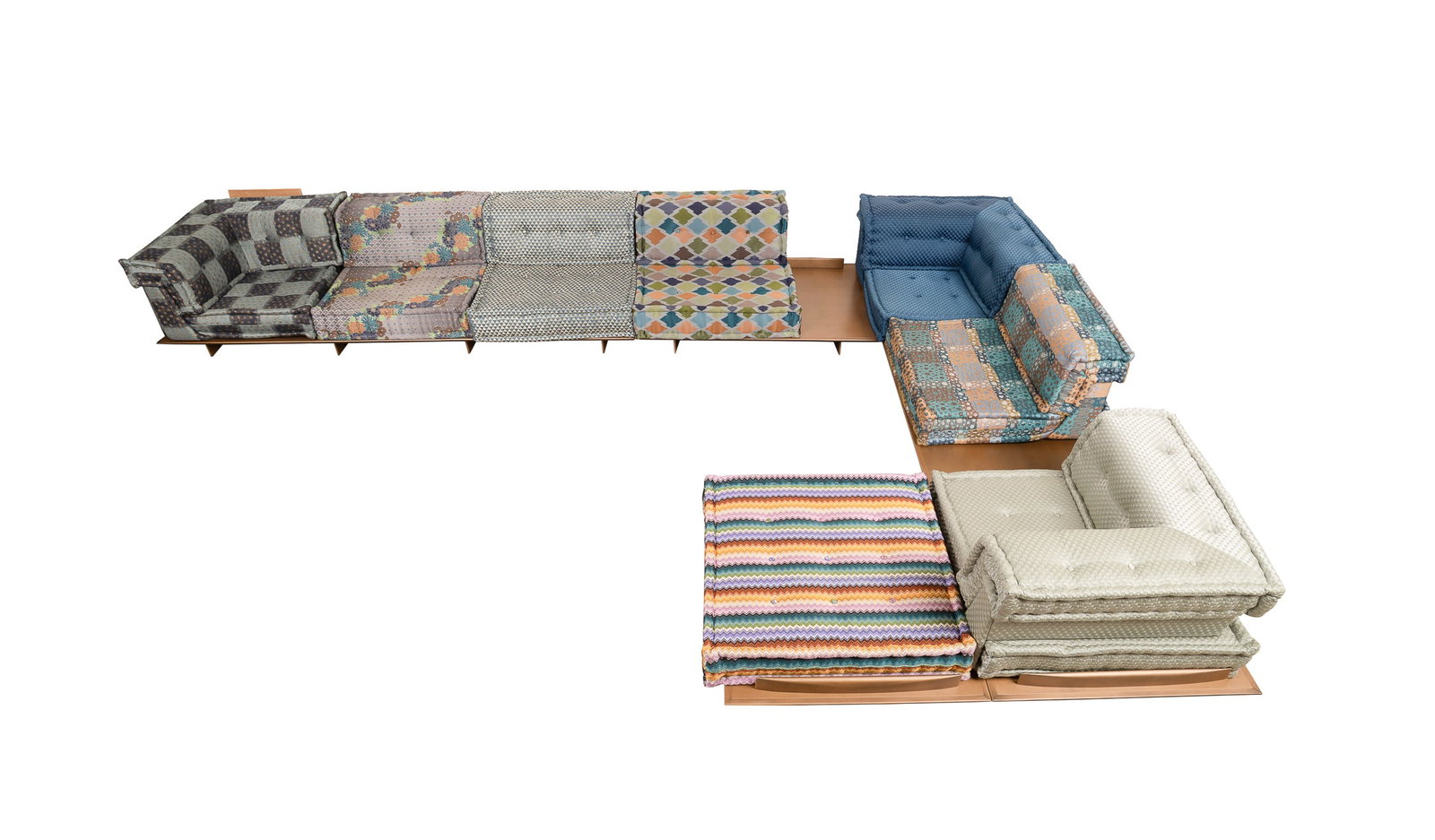 Roche Bobois "Mah Jong" Modular Sofa - 7