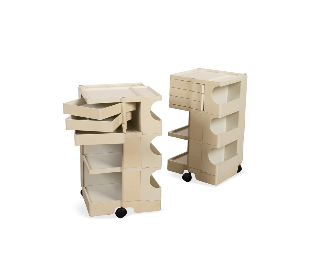 Pair of Colombo for Bieffeplast "Boby" Trolley Carts (1 of 7)
