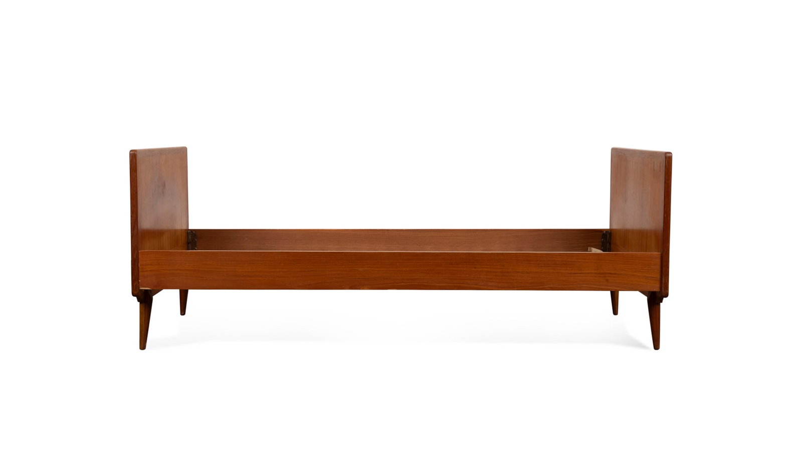 Danish Modern Teak Twin Bed Frame, 1950s-1960s (1 of 5)