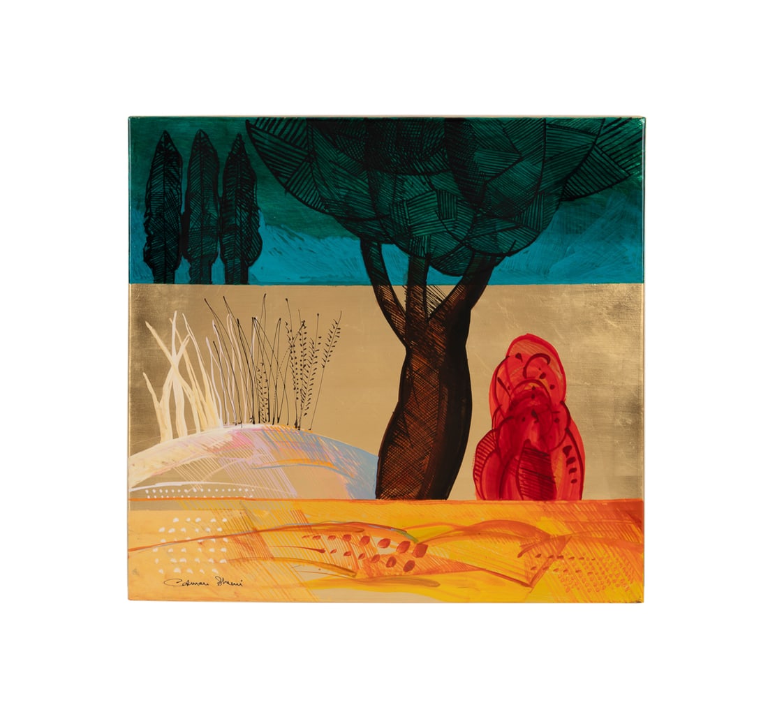 Calman Shemi, "Tokyo Garden", 20th/21st C. (1 of 8)