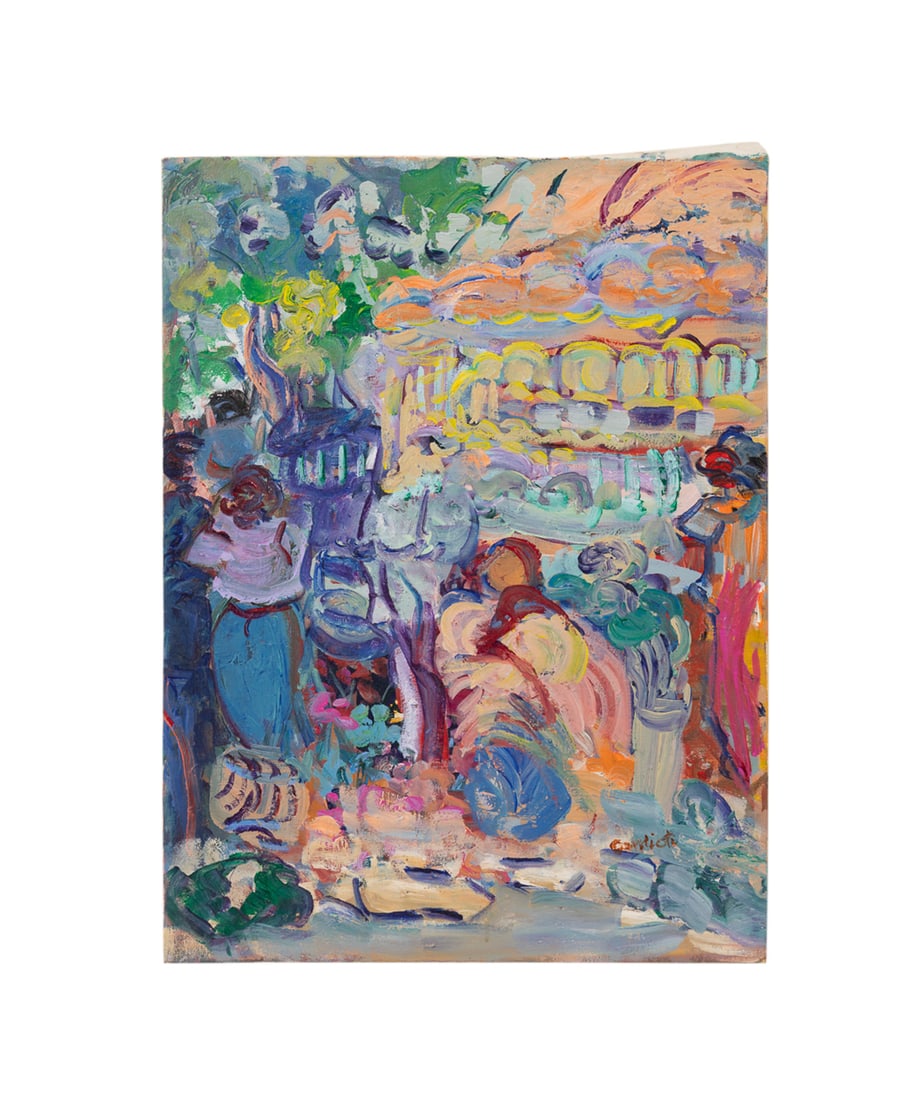 B. Candioti, "The Bustle of the City", 1997, A/C (1 of 6)