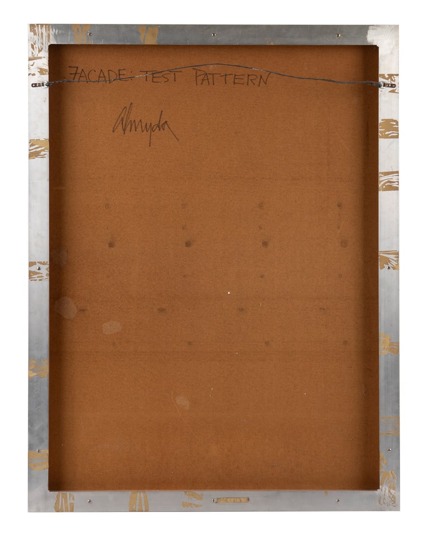 Joe Almyda, "Facade: Test Pattern", Acrylic - 2