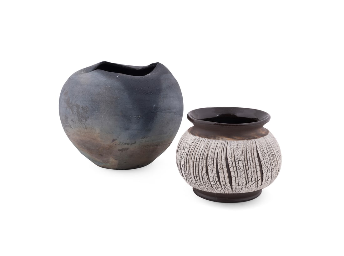 John Ferraris, Two Ceramic Vessels, 20th/21st C. (1 of 9)