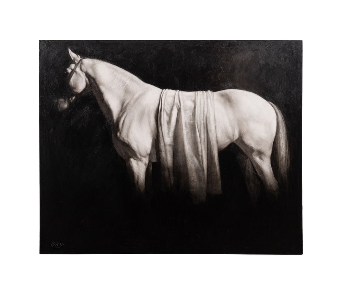 James Way, "Dark Horse No. VI" - 2011, Mixed media on canvas (1 of 8)