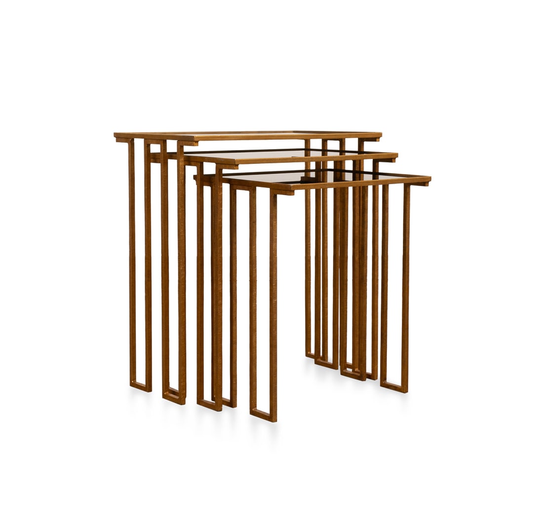 Paul Ferrante "Delphine" Nesting Tables - 2