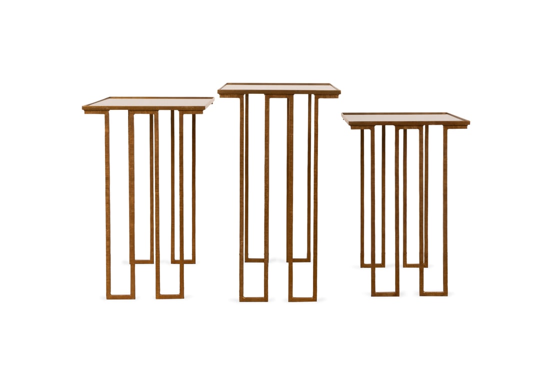 Paul Ferrante "Delphine" Nesting Tables - 4