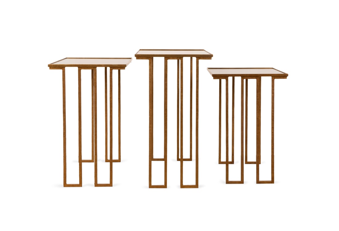 Paul Ferrante "Delphine" Nesting Tables - 6