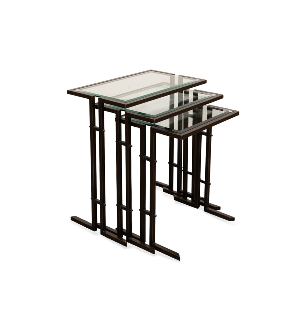 Paul Ferrante "Donatello" Nesting Tables (1 of 8)