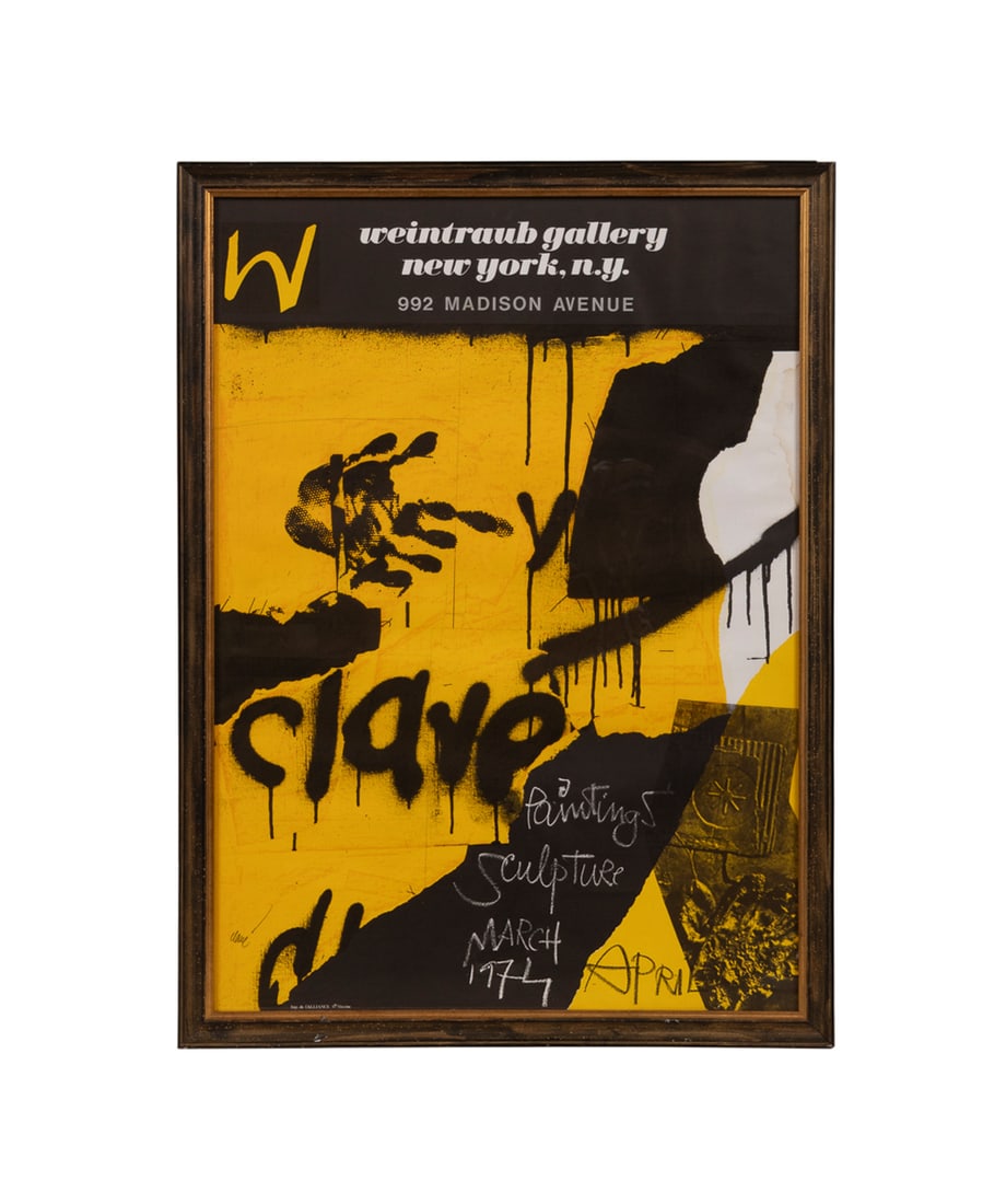 Antoni Clave, Weintraub Exh. Poster, 1974, Litho. (1 of 6)