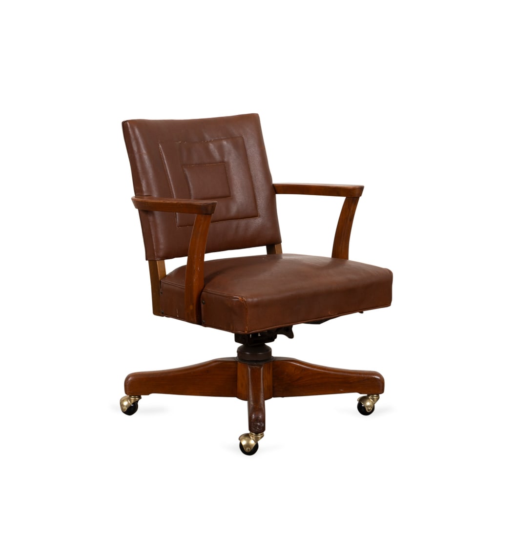 WH Gunlocke Chair Co. Rolling Executive Chair (1 of 7)