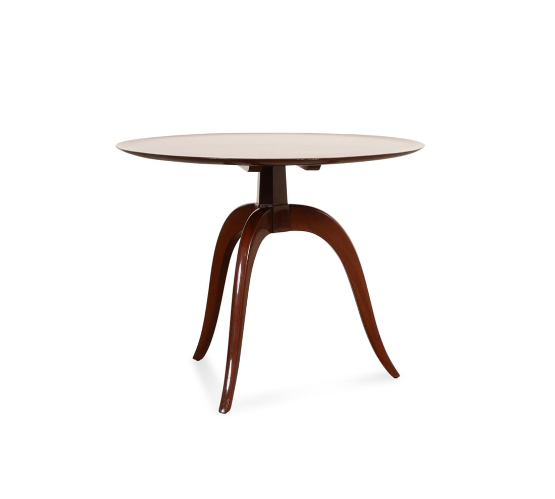 Wormley for Dunbar, Mahogany End Table, 1940s (1 of 6)